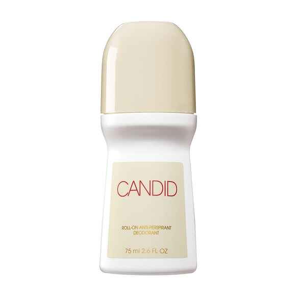 Avon Candid Roll-On Antiperspirant Deodorant.