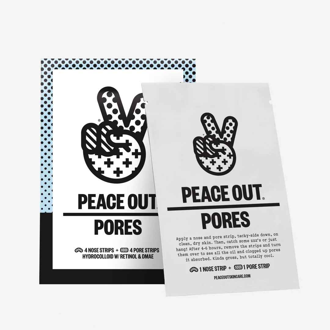 Peace Out PORE MINIMIZING STRIPS.