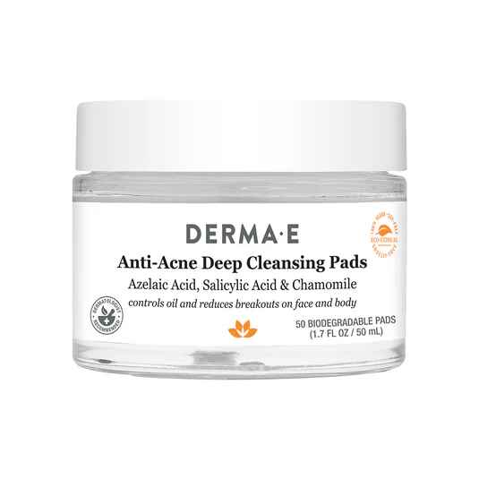 Derma E Anti Acne Deep Cleansing Pads.