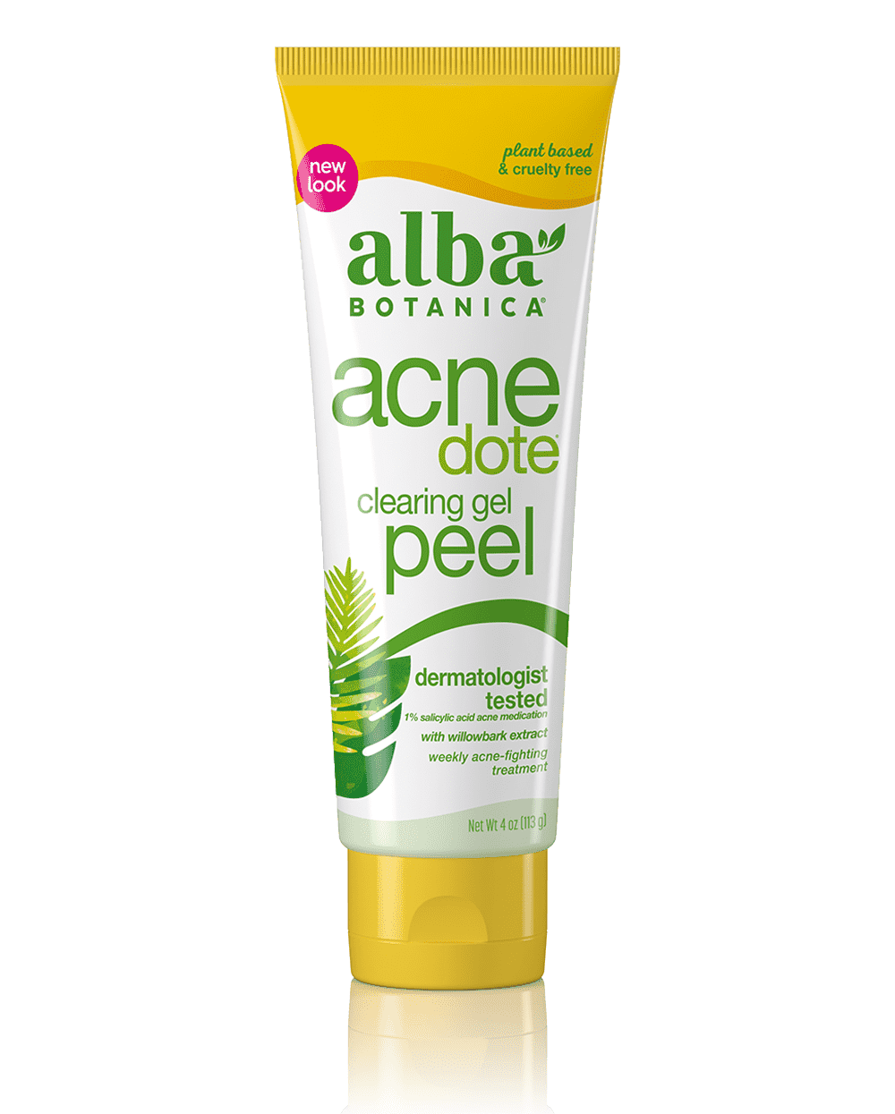 Alba Botanical acnedote clearing gel peel.