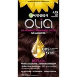 Garnier OLIA 4 15 - Dark Soft Mahogany.