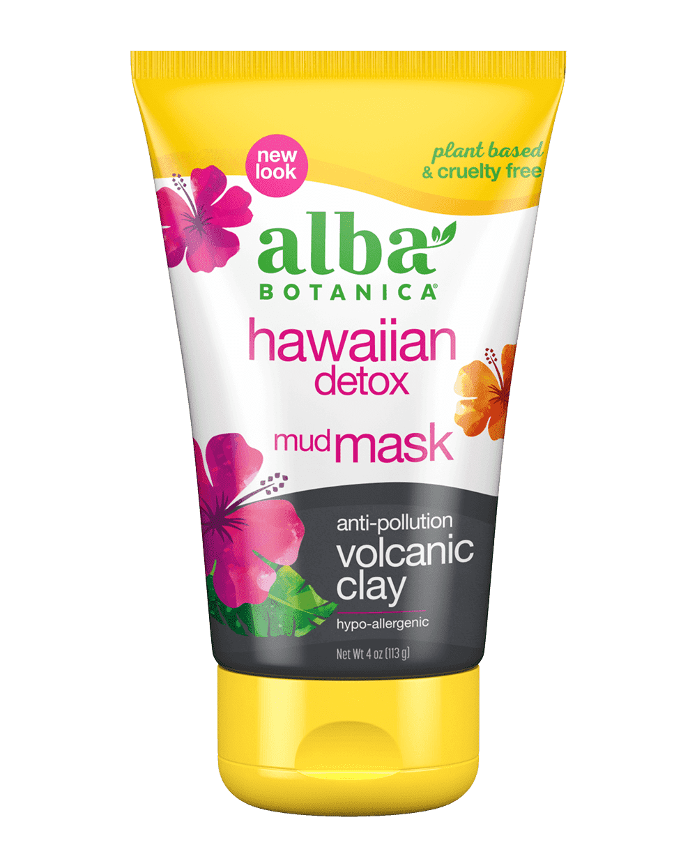 Alba Botanical hawaiian detox mask anti pollution warming volcanic mud.