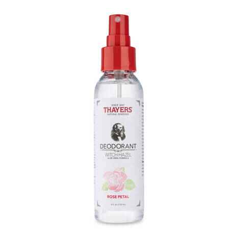 Thayers ROSE PETAL DEODORANT.