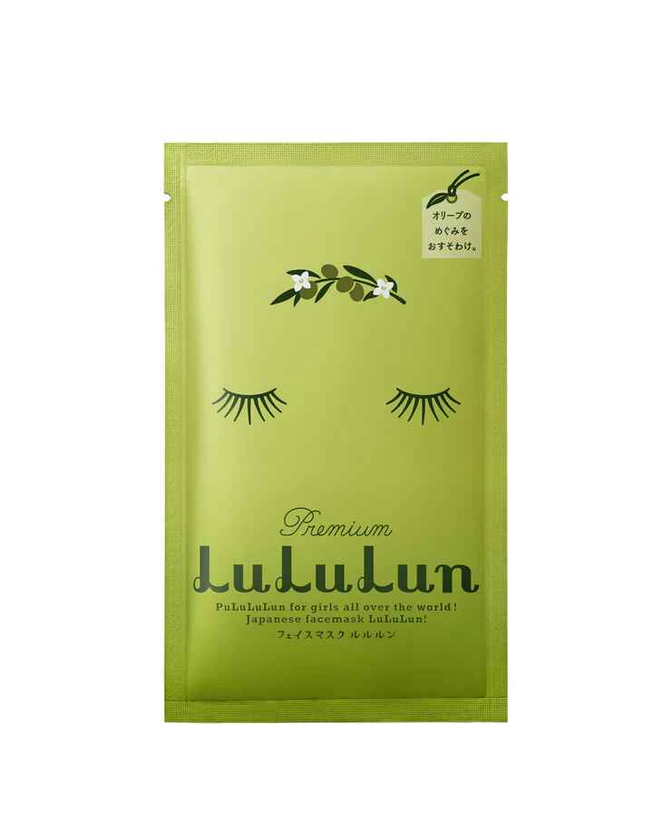 Lululun Travel Lululun Sheet Mask Shodo Island OLIVE 1 Sheet Pack X 5 Pcs.
