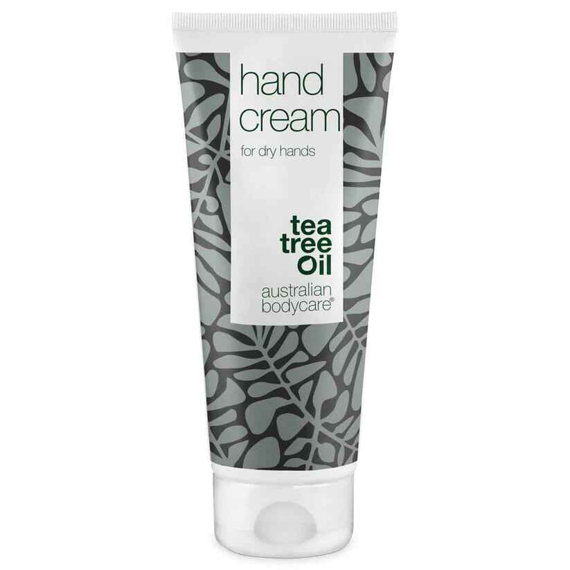 Australian Bodycare Tea Tree Hand cream for red and dry hands.