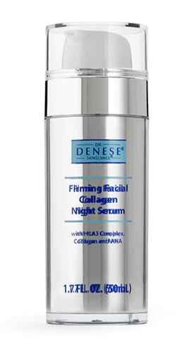 Dr Denese Skin Science Firming Facial Collagen Night Serum.