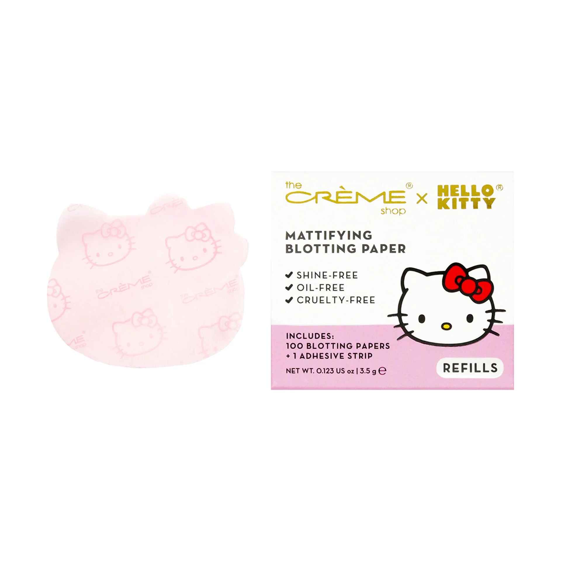 The Creme Shop HELLO KITTY MATTIFYING BLOTTING PAPER REFILLS.