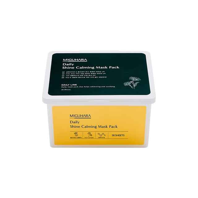 Miguhara MIGUHARA - Daily Shine Calming Mask Pack.