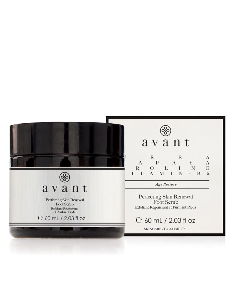 Avant skincare Perfecting Skin Renewal Foot Scrub.