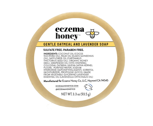 EH Eczema Honey Gentle Oatmeal and Lavender Soap.