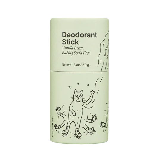 Meow Meow Tweet Deodorant Stick Vanilla Bean.