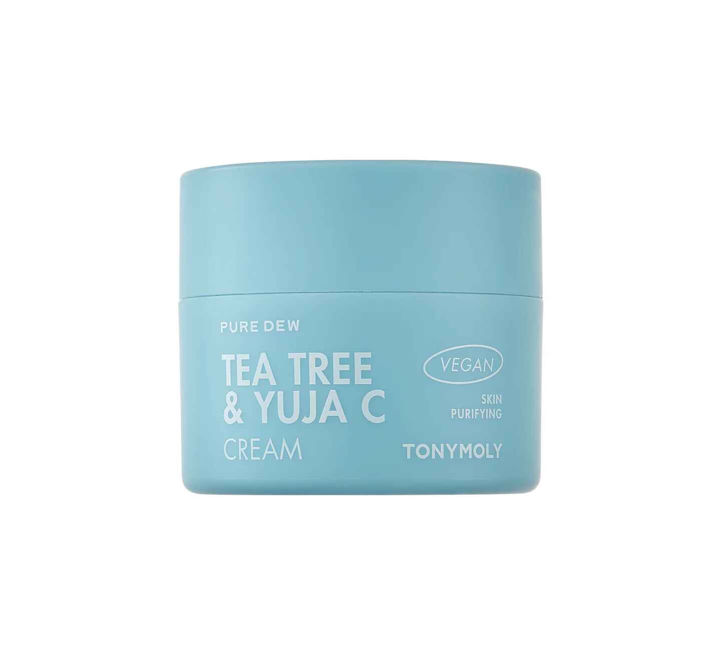 Tonymoly Pure Dew Tea Tree Yuja C Cream.