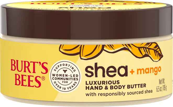 Burt's Bees Shea and Mango Hand and Body Butter.