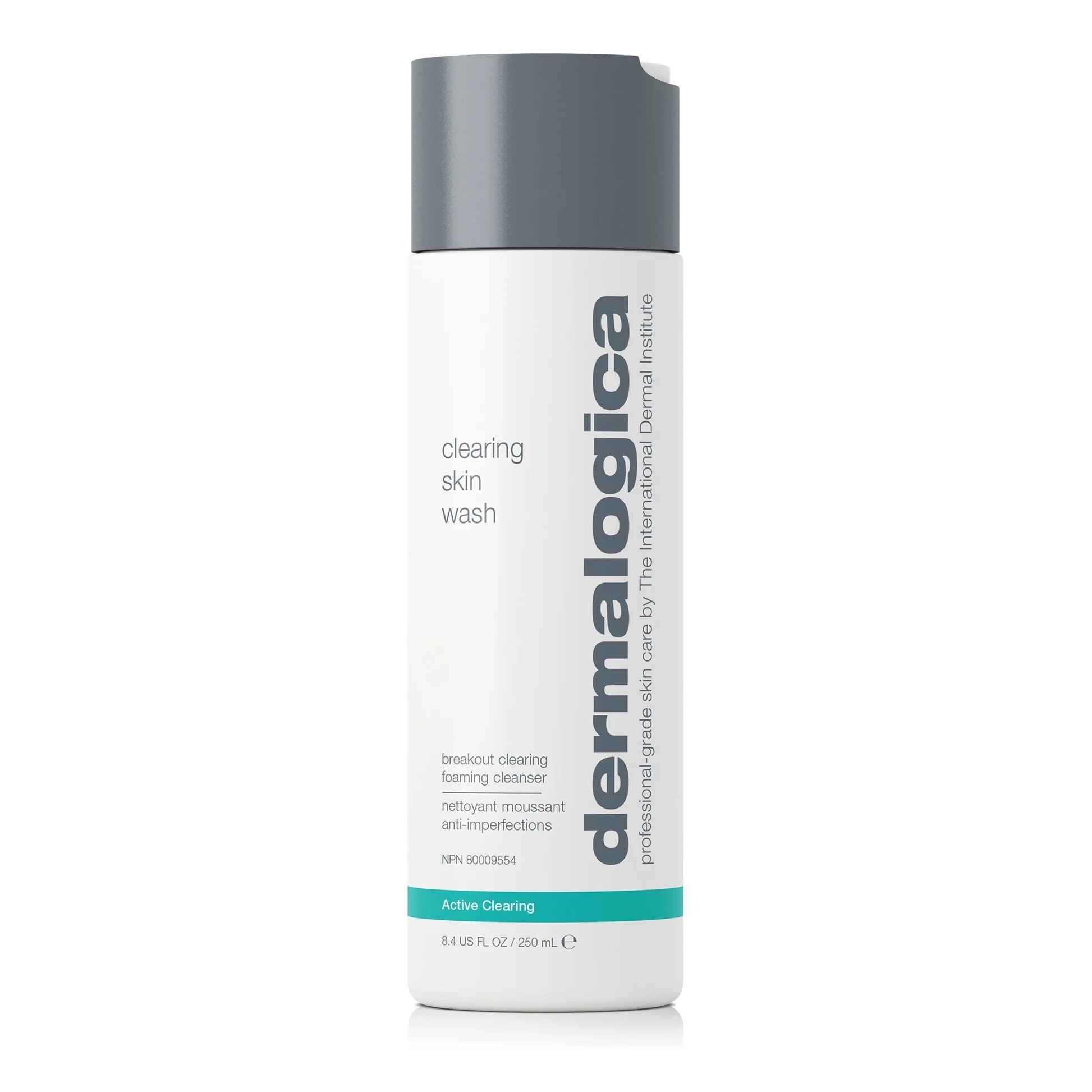 Dermalogica acne clearing skin wash.