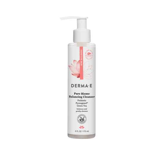 Derma E Pure Biome Balancing Cleanser.
