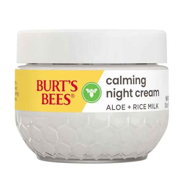 Burt's Bees Sensitive Solutions Calming Night Cream.