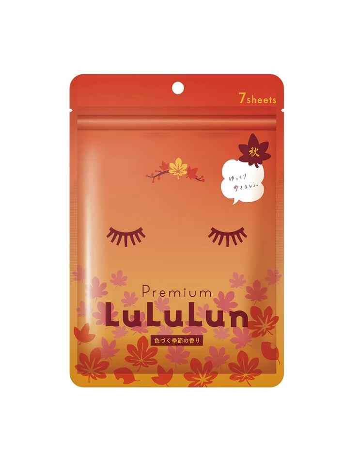 Lululun Premium Lululun Sheet Mask Autumn Maple 2022.