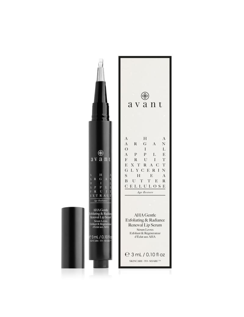 Avant skincare AHA Gentle Exfoliating & Radiance Renewal Lip Serum.