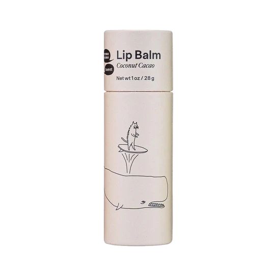 Meow Meow Tweet Vegan Lip Balm Coconut Cacao.