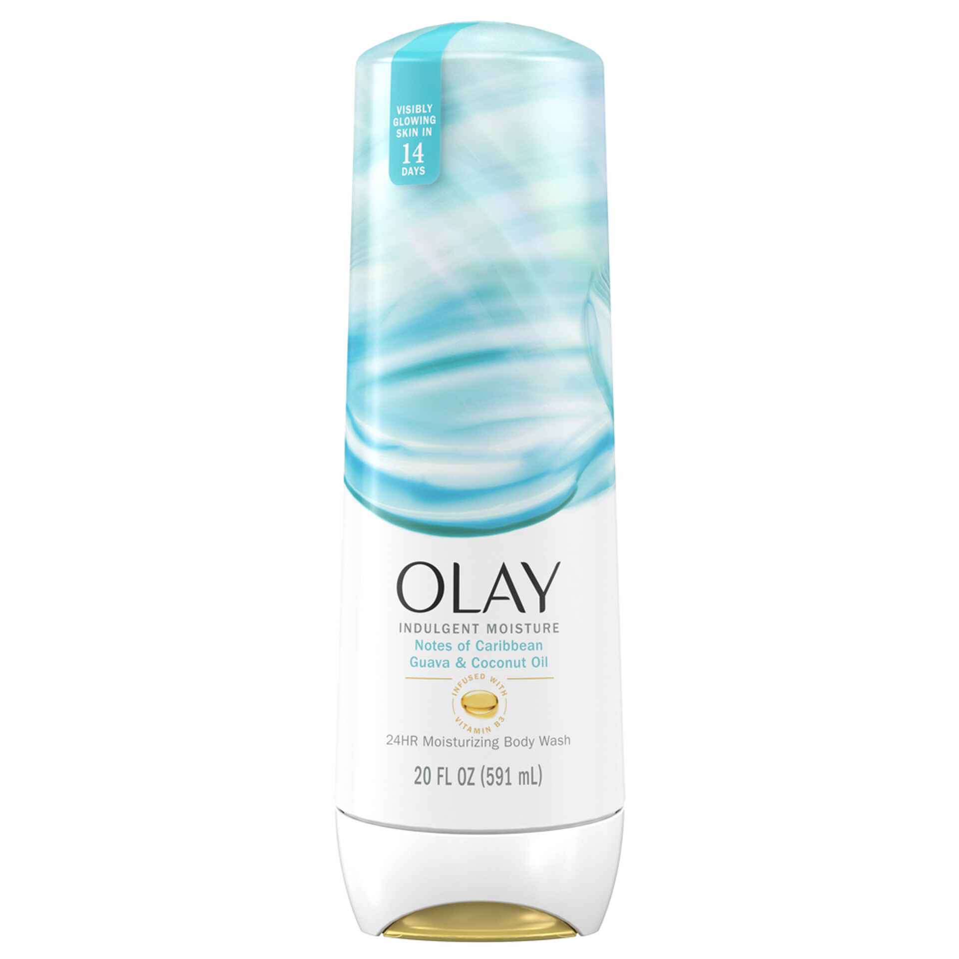 Olay Indulgent Moisture Body Wash CARIBBEAN GUAVA AND COCONUT.
