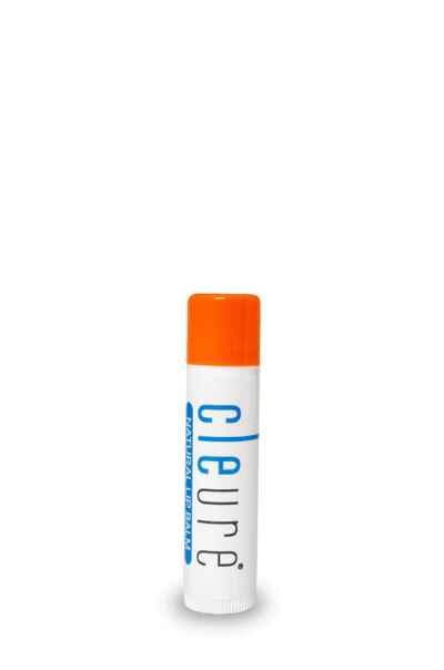Cleure Lip Balm with Shea Butter - Organic, No Flavor.