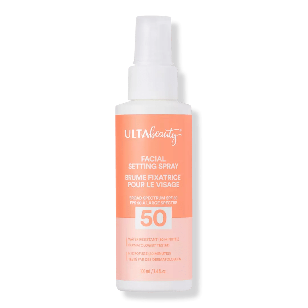 ulta Facial Setting Spray Sunscreen SPF 50.