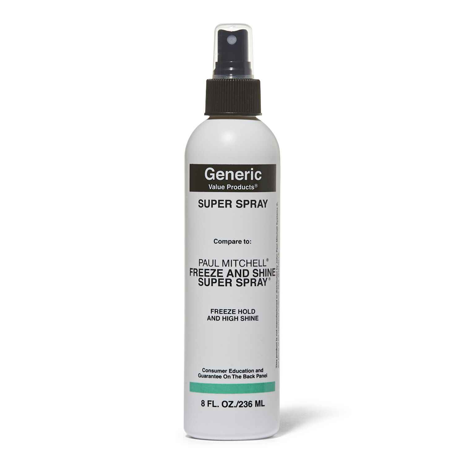 Generic Value Products Super Spray Compare to Paul Mitchell Freeze and Shine Super Spray 8 oz.