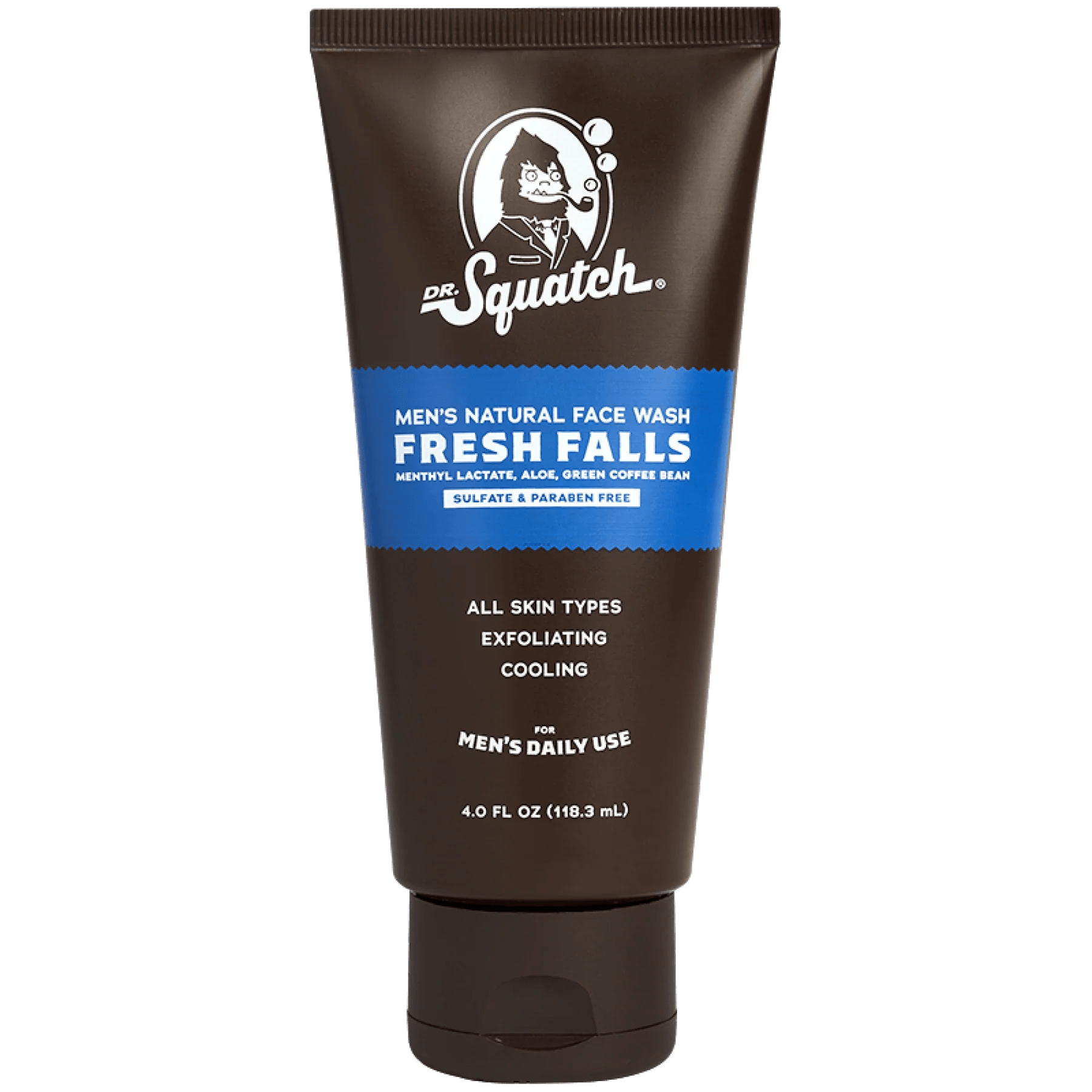Dr Squatch FRESH FALLS FACE WASH.