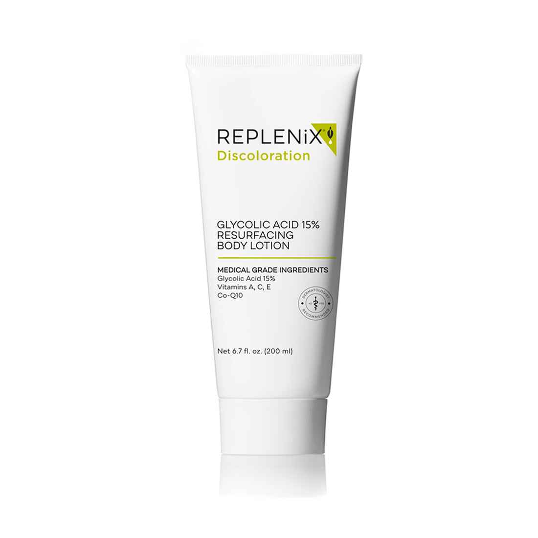Replenix Glycolic Acid 15 Resurfacing Body Lotion.
