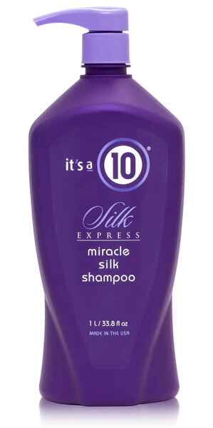 ITS A 10 SILK EXPRESS MIRACLE SILK DAILY SHAMPOO.