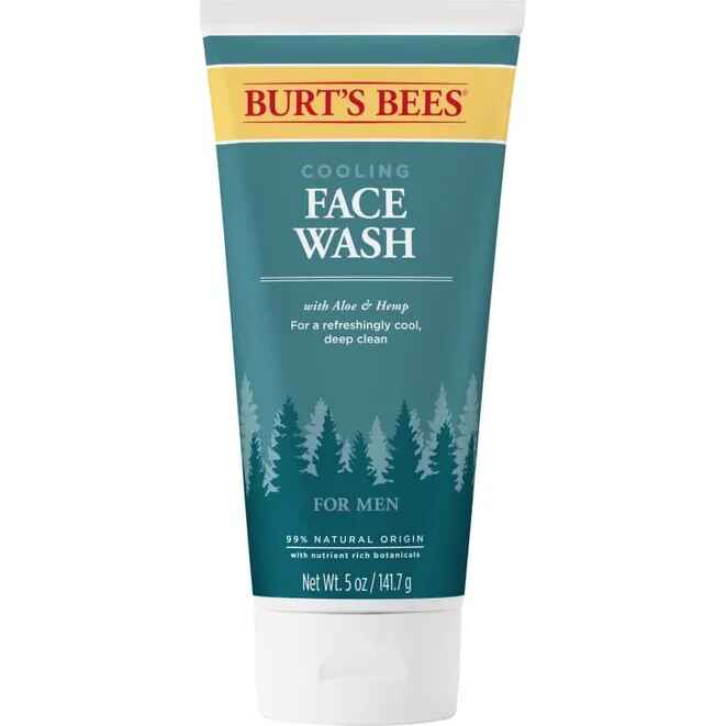 Burt's Bees Men's Cooling Face Wash.