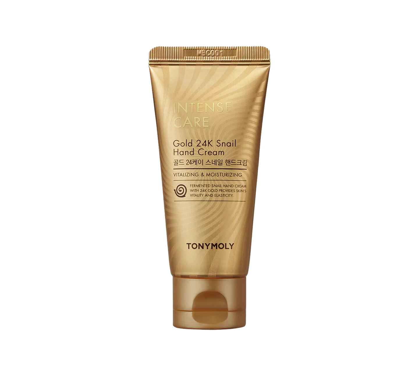 Tonymoly Intense Care Gold 24k Snail Hand Cream.