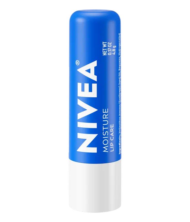 Nivea MOISTURE LIP CARE.