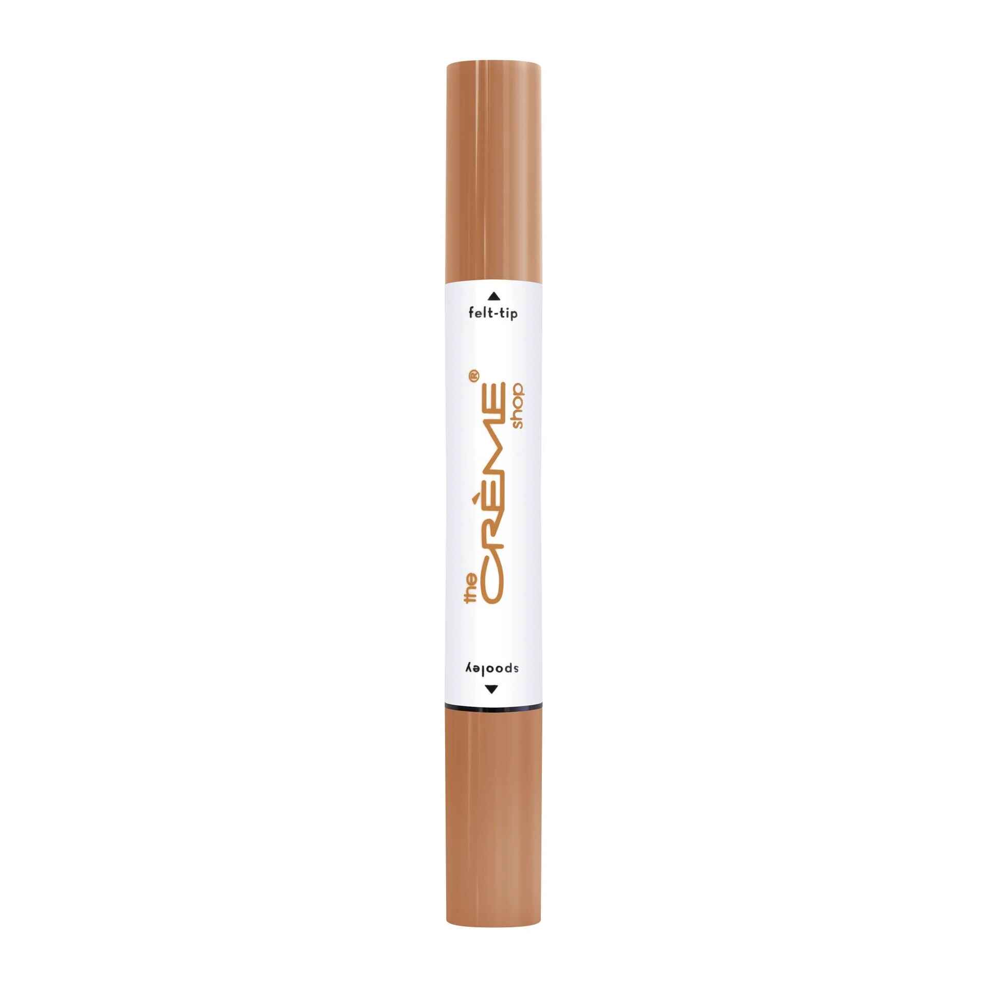 The Creme Shop TATTOO BROW MARKER 2 IN 1 FELT TIP BROW PEN and SPOOLEY.