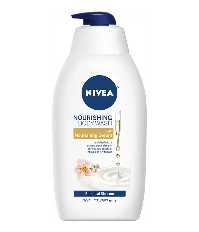 Nivea BOTANICAL BLOSSOM BODY WASH.