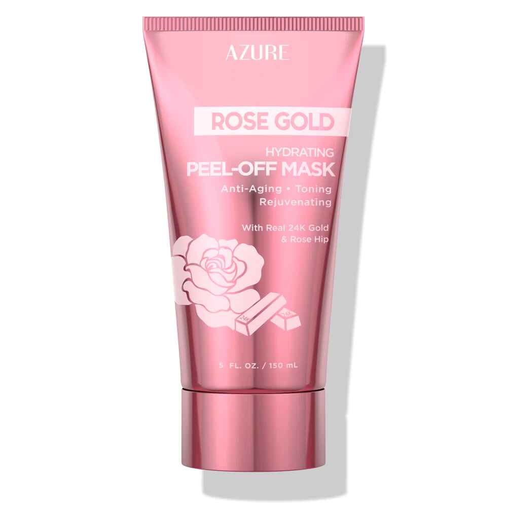 Azure ROSE GOLD HYDRATING PEEL OFF MASK REAL 24K GOLD and ROSE HIP.