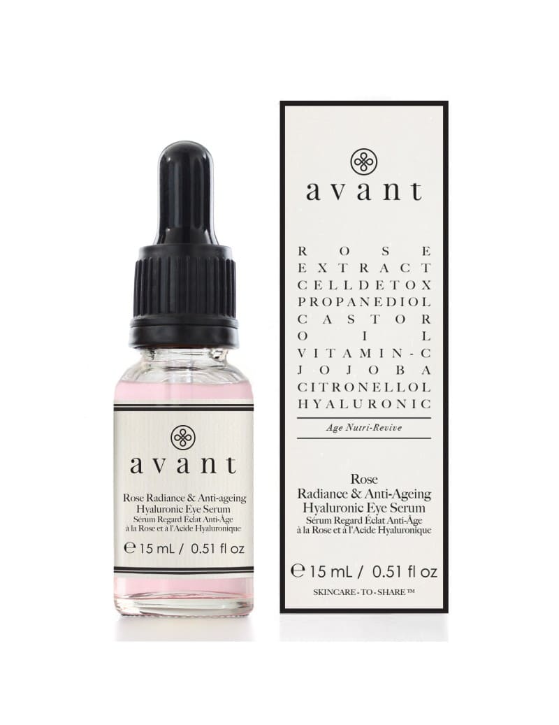 Avant skincare Rose Radiance & Anti-ageing Hyaluronic Eye Serum.