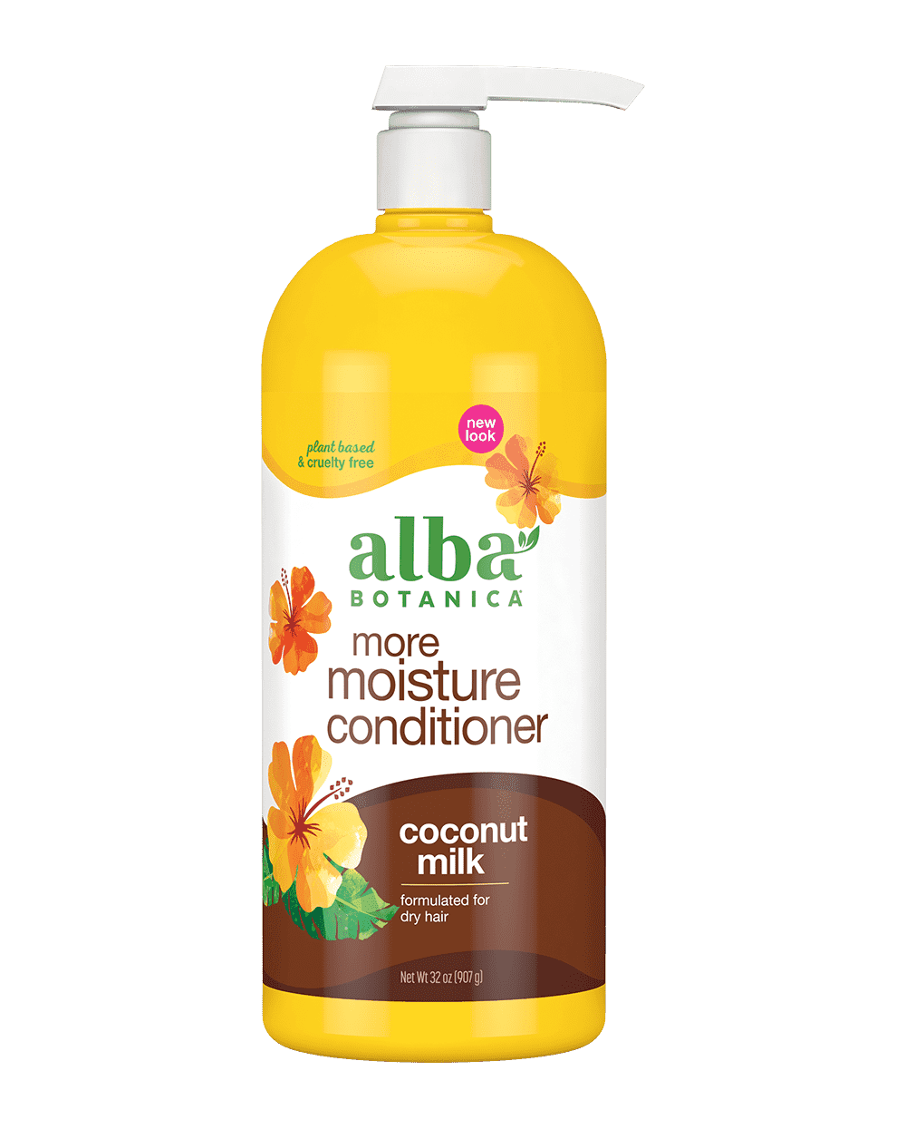 Alba Botanical more moisture conditioner coconut milk.