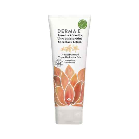 Derma E Jasmine and Vanilla Ultra Moisturizing Shea Body Lotion.