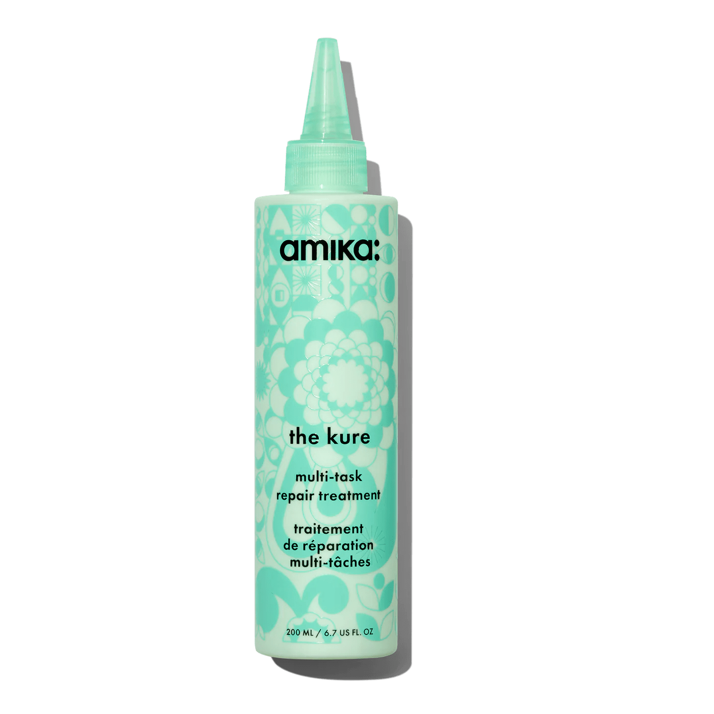 Amika the kure multi task hair repair treatment.